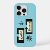 Seemann iPhone Hülle (Rückseite)