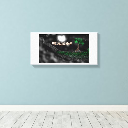 Seemann-Leinwand Leinwanddruck (Insitu (Holzboden))