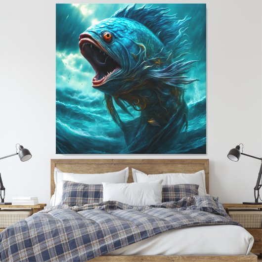 Seemann Leinwanddruck (Insitu (Schlafzimmer))