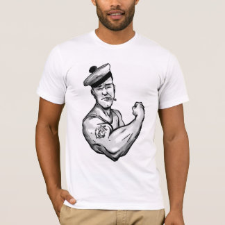 SEEMANN MIT ANKER-TÄTOWIERUNG T-Shirt