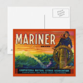 Seemann Postkarte (Vorne/Hinten)