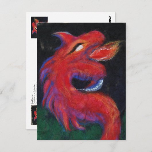 Seemann Postkarte (Vorne/Hinten)