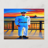 Seemann-Postkarte Postkarte (Vorderseite)