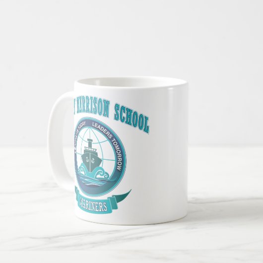 Seemann-Schiffs-Tasse Kaffeetasse (Vorderseite Links)