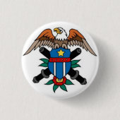 Seemann-Tätowierung - Eagle u. Schild - Knopf Button (Vorderseite)