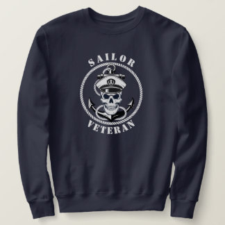 Seemann Veteran Nautilus Stolz Totenkopf Sweatshirt