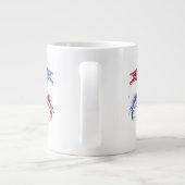 Seemänner mit Ihrem Wunschbild Jumbo-Tasse (Rückseite)