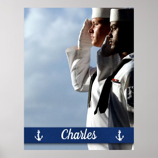 Seemänner Personalisiert Poster (Vorne)
