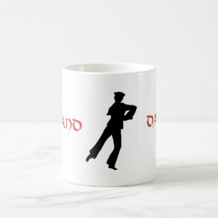 Seemanns Hornpipe Hochlandtänzerin Kaffeetasse