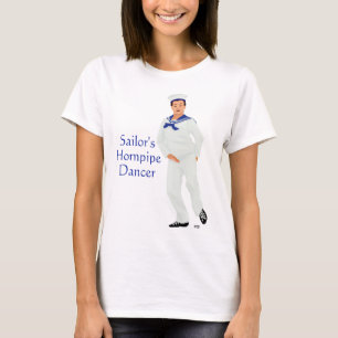 Seemanns Hornpipe Hochlandtänzerin T-Shirt