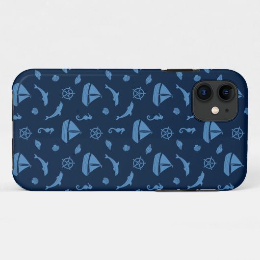 Seemannsgehäuse Case-Mate iPhone Hülle (Rückseite (Horizontal))