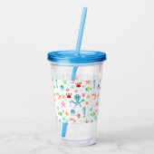 Seemannskörper Acryltrinkbecher (Rückseite)