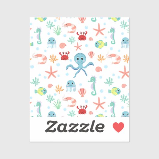 Seemannskörper Aufkleber (Blatt)