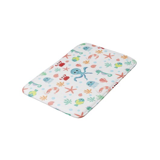 Seemannskörper Badematte (Schrägansicht)