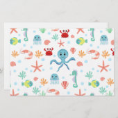 Seemannskörper Briefpapier (Vorne/Hinten)