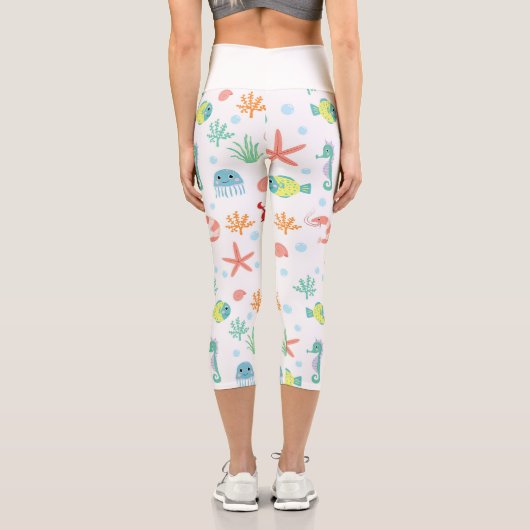 Seemannskörper Capri Leggings (Rückseite)