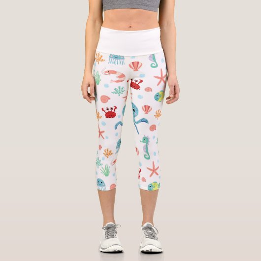 Seemannskörper Capri Leggings (Vorderseite)
