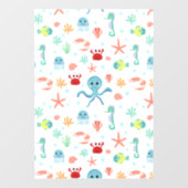 Seemannskörper Fensteraufkleber (Blatt)