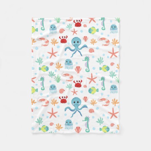 Seemannskörper Fleecedecke (Vorderseite)