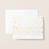 Seemannskörper Folienkarte (Rückseite mit Umschlag)