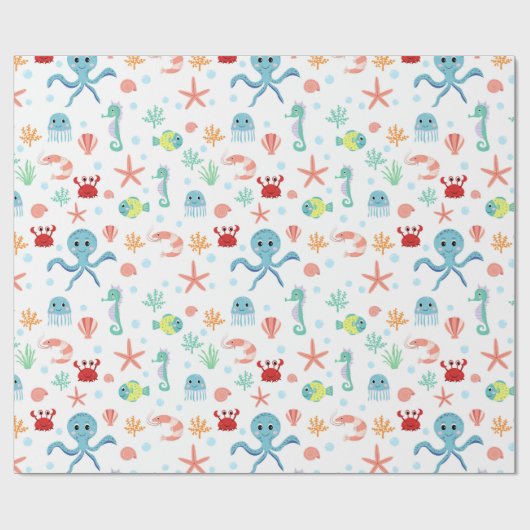 Seemannskörper Geschenkpapier (Flach)