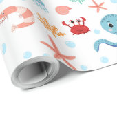 Seemannskörper Geschenkpapier (Rolleneckpunkt)