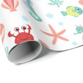 Seemannskörper Geschenkpapier (Rolleneckpunkt)