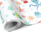 Seemannskörper Geschenkpapier (Rolleneckpunkt)