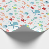 Seemannskörper Geschenkpapier (Ecke)