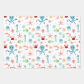 Seemannskörper Geschenkpapier Set (Vorderseite)