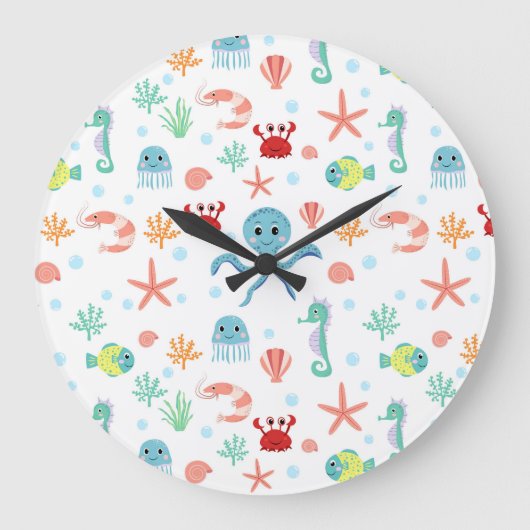 Seemannskörper Große Wanduhr (Vorderseite)