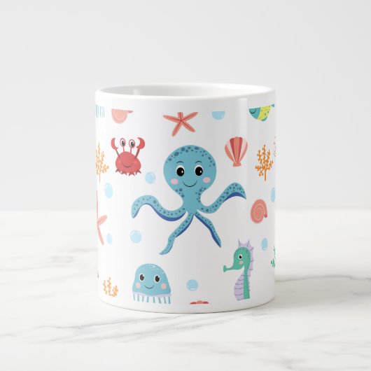 Seemannskörper Jumbo-Tasse (Vorderseite)