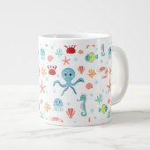 Seemannskörper Jumbo-Tasse (Vorderseite Rechts)