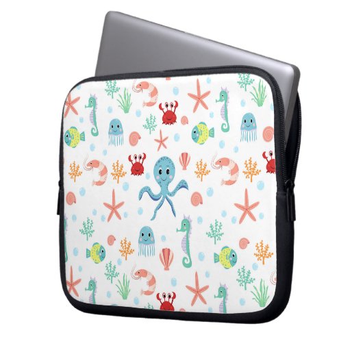 Seemannskörper Laptopschutzhülle (Vorderseite Links)