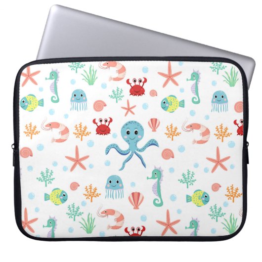 Seemannskörper Laptopschutzhülle (Vorderseite)