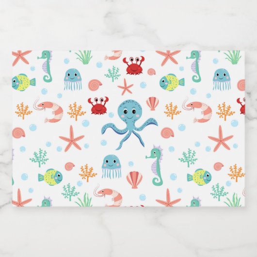 Seemannskörper Lebensmitteletikett (Einzelnes Label)