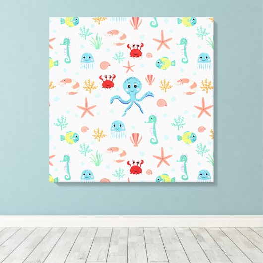 Seemannskörper Leinwanddruck (Insitu (Holzboden))