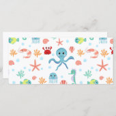 Seemannskörper Menükarte (Vorne/Hinten)