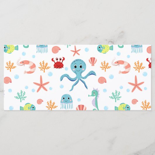 Seemannskörper Menükarte (Vorderseite)