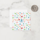 Seemannskörper Mitteilungskarte (Vorderseite/Rückseite Beispiel)