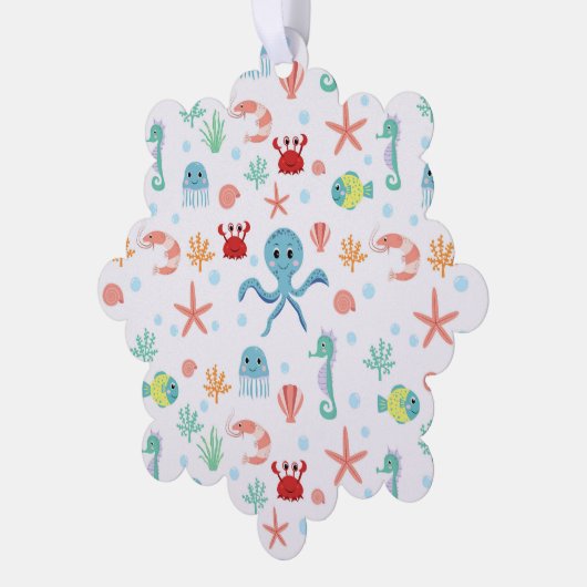 Seemannskörper Ornament Karte (Linke Ecke)