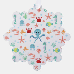 Seemannskörper Ornament Karte