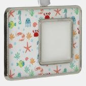 Seemannskörper Rahmen-Ornament Silber (Rechts)