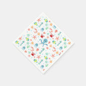 Seemannskörper Serviette (Ecke)