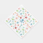 Seemannskörper Serviette (Ecke)