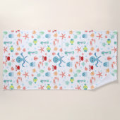 Seemannskörper Strandtuch (Vorderseite)