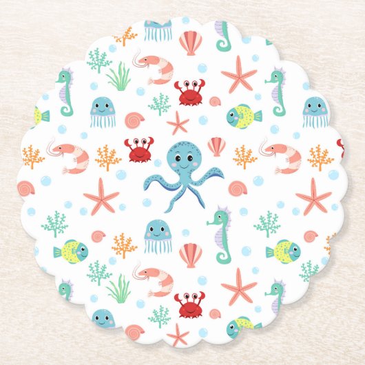 Seemannskörper Untersetzer (Vorderseite)