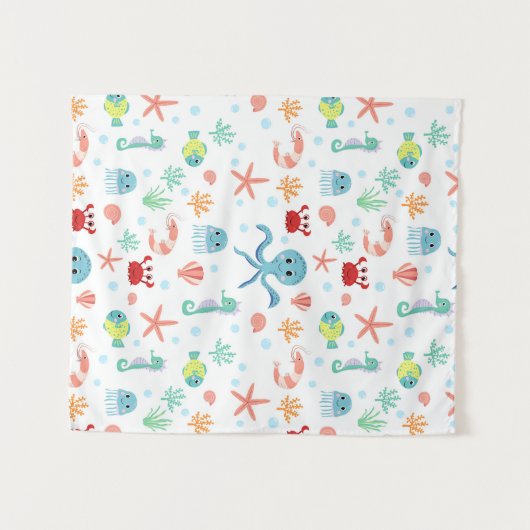 Seemannskörper Wandteppich (Vorderseite (Horizontal))