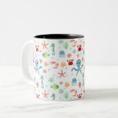 Seemannskörper Zweifarbige Tasse (Vorderseite Links)