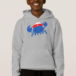 Seemannskrebs, Niedliche Krabbe, Segelhut, Meer, S Hoodie